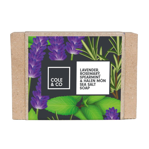 Lavender, Rosemary, Spearmint & Halen Môn Soap