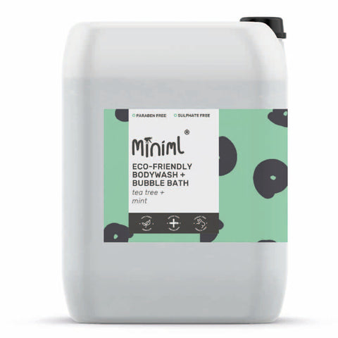Bodywash & Bubblebath - Tea Tree + Mint - BULK 5L