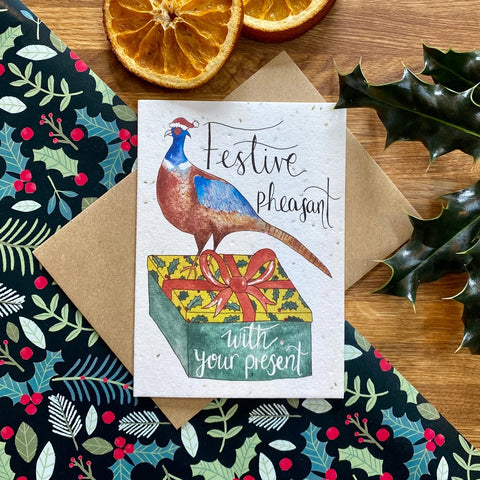 Plantable Christmas Greeting Cards