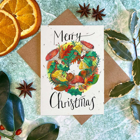 Plantable Christmas Greeting Cards