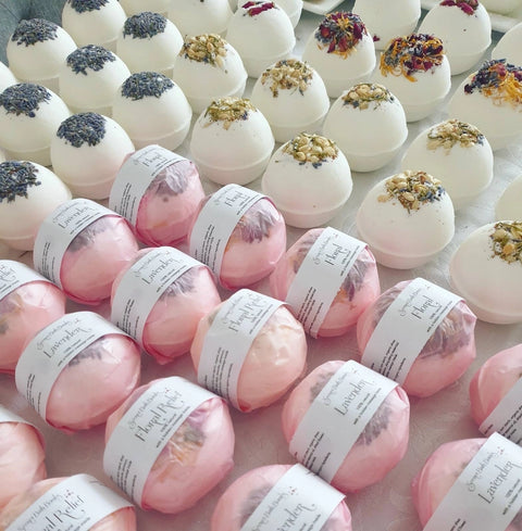 Organic Secret Bath Bombs + Hidden Message 120g