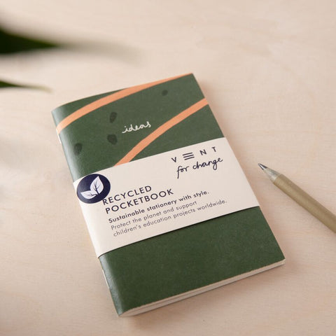 Pocketbook Mini Ideas- Recycled Plain Paper
