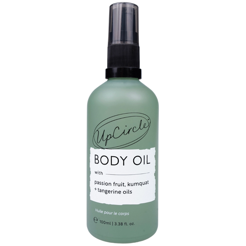 Upcircle - Passion fruit, Kumquat + Tangerine Body Oil - 100ml Bottle