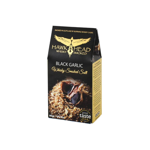 Black Garlic Whisky Smoked Salt