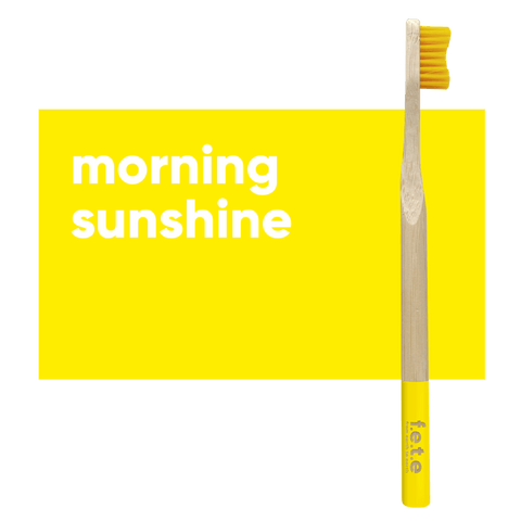 F.e.t.e Adult's Medium Bamboo Toothbrush