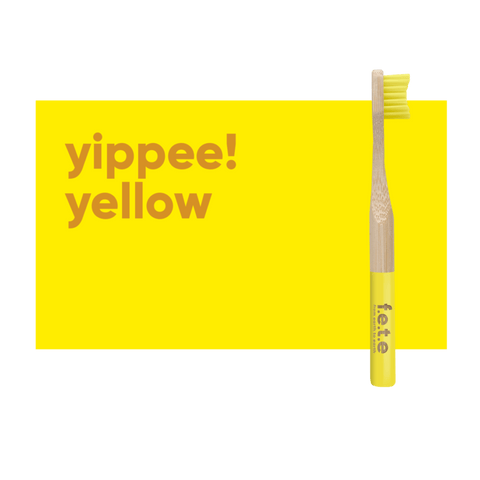 F.e.t.e Children's Soft Bamboo Toothbrush