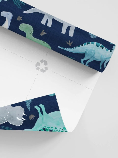 Curlicue Recycled Gift Wrap Paper