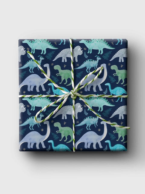 Curlicue Recycled Gift Wrap Paper