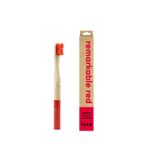 F.e.t.e Children's Soft Bamboo Toothbrush
