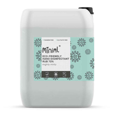 Hand Disinfectant Rub Minty -BULK 5L