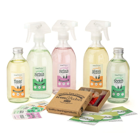 Iron & Velvet Antibacterial Mixed Refill Starter Pack - 5 Sachets