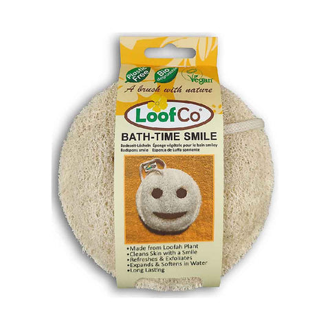 Loofah Bath Time Smile