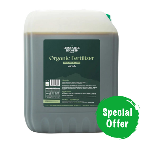 Organic Shropshire Seaweed Liquid Fertilizer