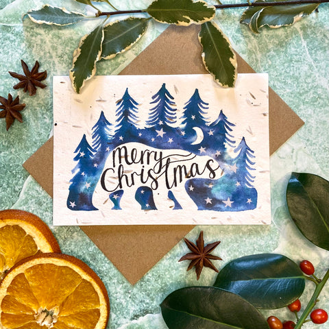 Plantable Christmas Greeting Cards