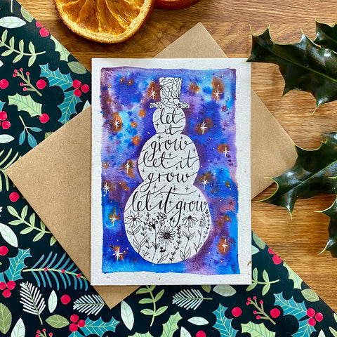 Plantable Christmas Greeting Cards