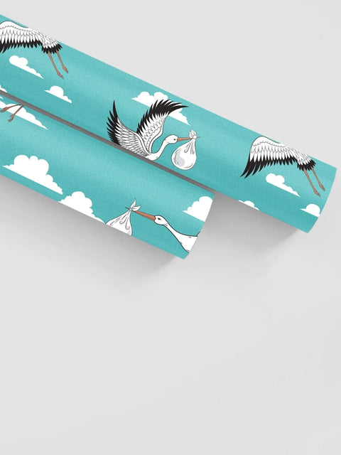 Curlicue Recycled Gift Wrap Paper