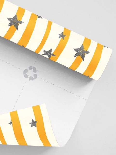 Curlicue Recycled Gift Wrap Paper