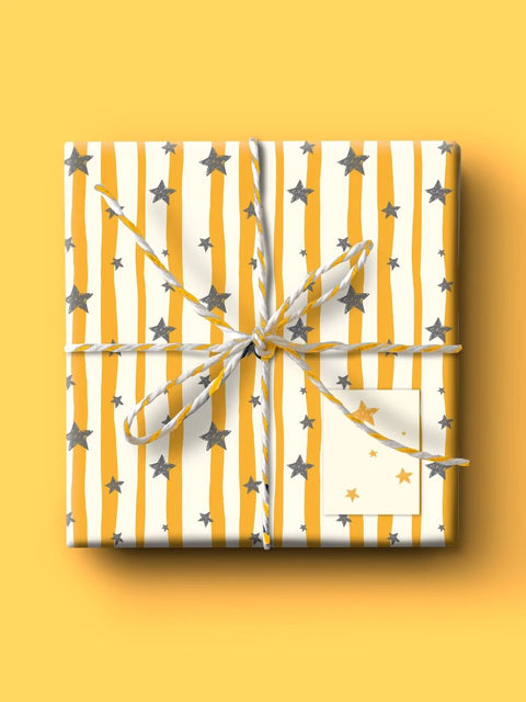 Curlicue Recycled Gift Wrap Paper