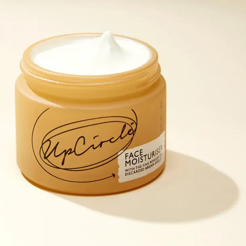 Upcircle - Face Moisturiser with Vitamin E + Aloe Vera- 60ml Jar