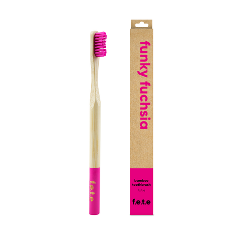 F.e.t.e Adult's Firm Bamboo Toothbrush