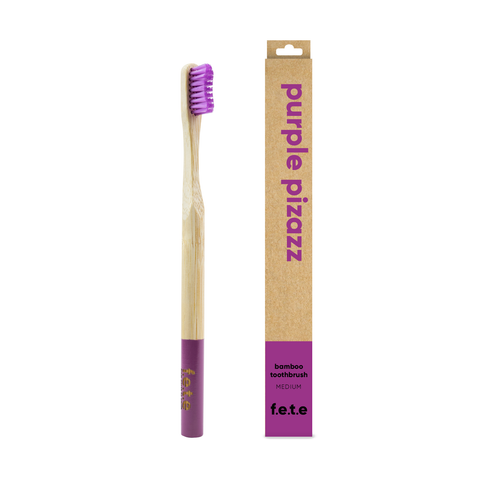 F.e.t.e Adult's Medium Bamboo Toothbrush