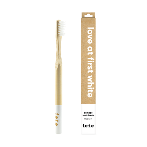 F.e.t.e Adult's Medium Bamboo Toothbrush
