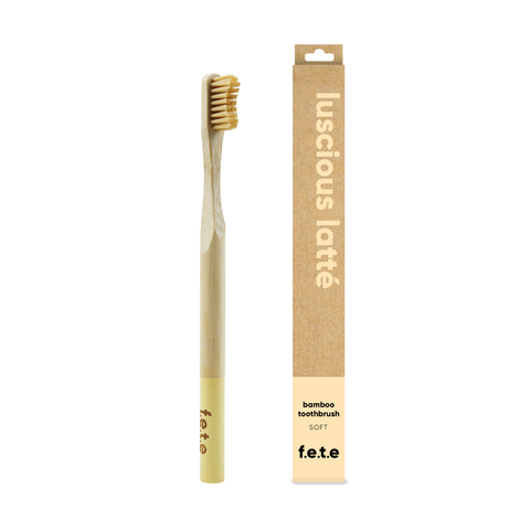 F.e.t.e Adult's Soft Bamboo Toothbrush