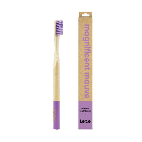F.e.t.e Adult's Soft Bamboo Toothbrush