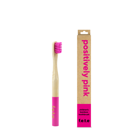 F.e.t.e Children's Soft Bamboo Toothbrush
