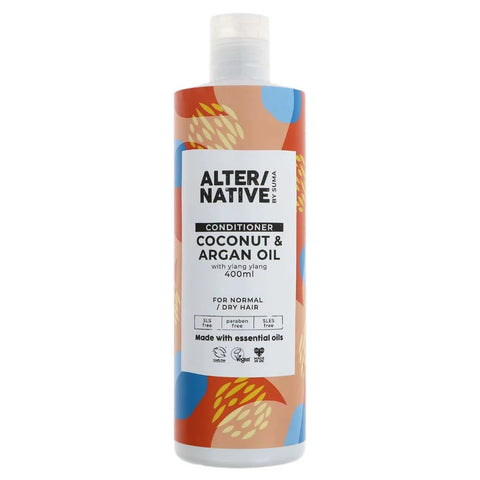Alter/Native Hair Conditioner Coconut & Argan Oil - 400ml (PRE-FILLED PET BOTTLE)