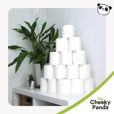 Cheeky Panda Bamboo Unwrapped Toilet Paper 24