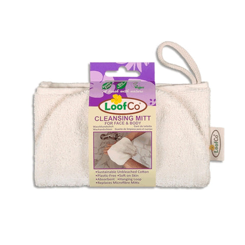 Cotton Cleansing Mitt