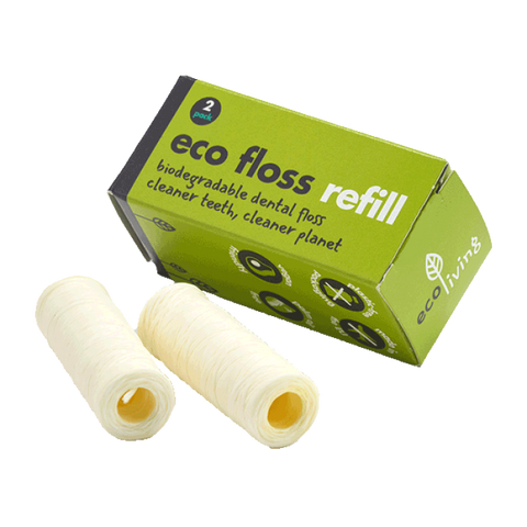 Eco Floss - Biodegradable Dental Floss Refill - 2 Pack