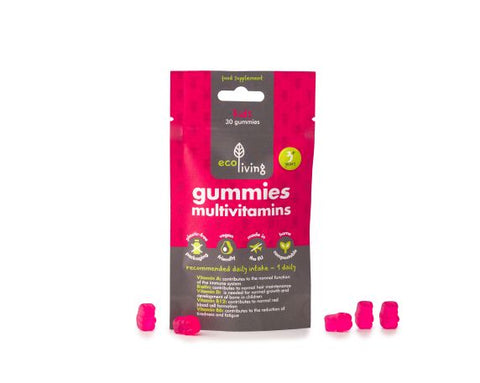 EcoLiving Vegan Multivitamin Gummies Kids - 30 Gummies