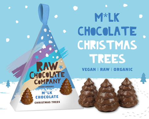 Organic M*lk Chocolate Christmas Trees 150g