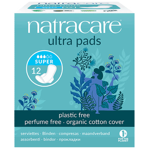 Natracare - Super Ultra Pads with Wings