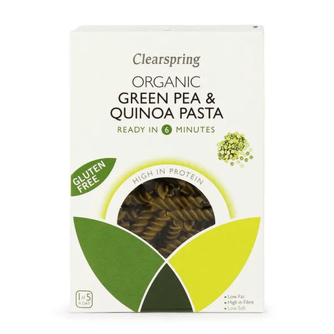 Organic Green Pea & Quinoa Fusilli