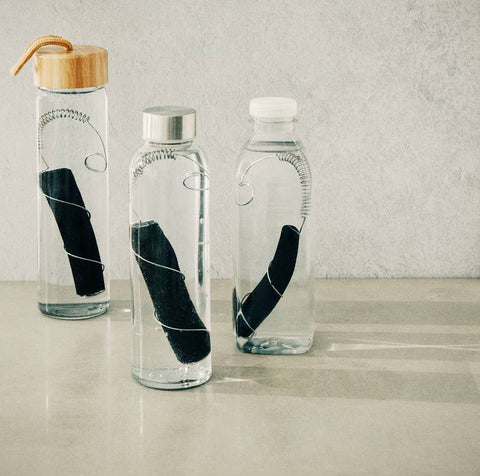 Active Charcoal Water Filter with Locking Coil