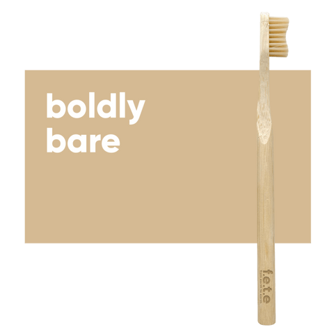 F.e.t.e Adult's Firm Bamboo Toothbrush