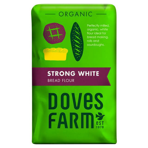 Organic Strong White Bread Flour 1.5Kg