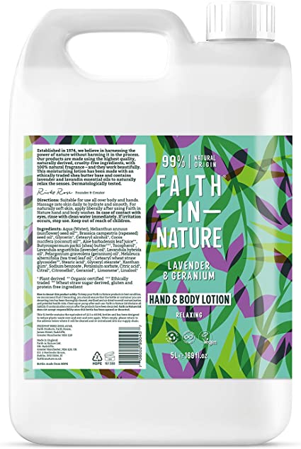 Faith In Nature - Lavender & Geranium Hand & Body Lotion Refill