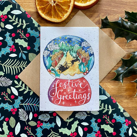 Plantable Christmas Greeting Cards