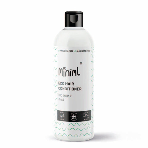 Hair Conditioner - Tea Tree + Mint 500ml (PRE-FILLED PET BOTTLE)