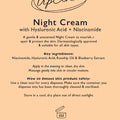 Upcircle - Night Cream with Blueberry Extract - 50ml Jar