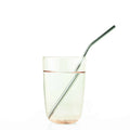 Reusable Stainless Steel Straw Angled